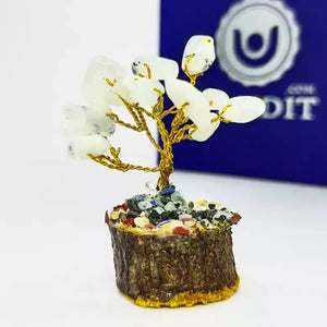 Mini Gemstone Trees Set