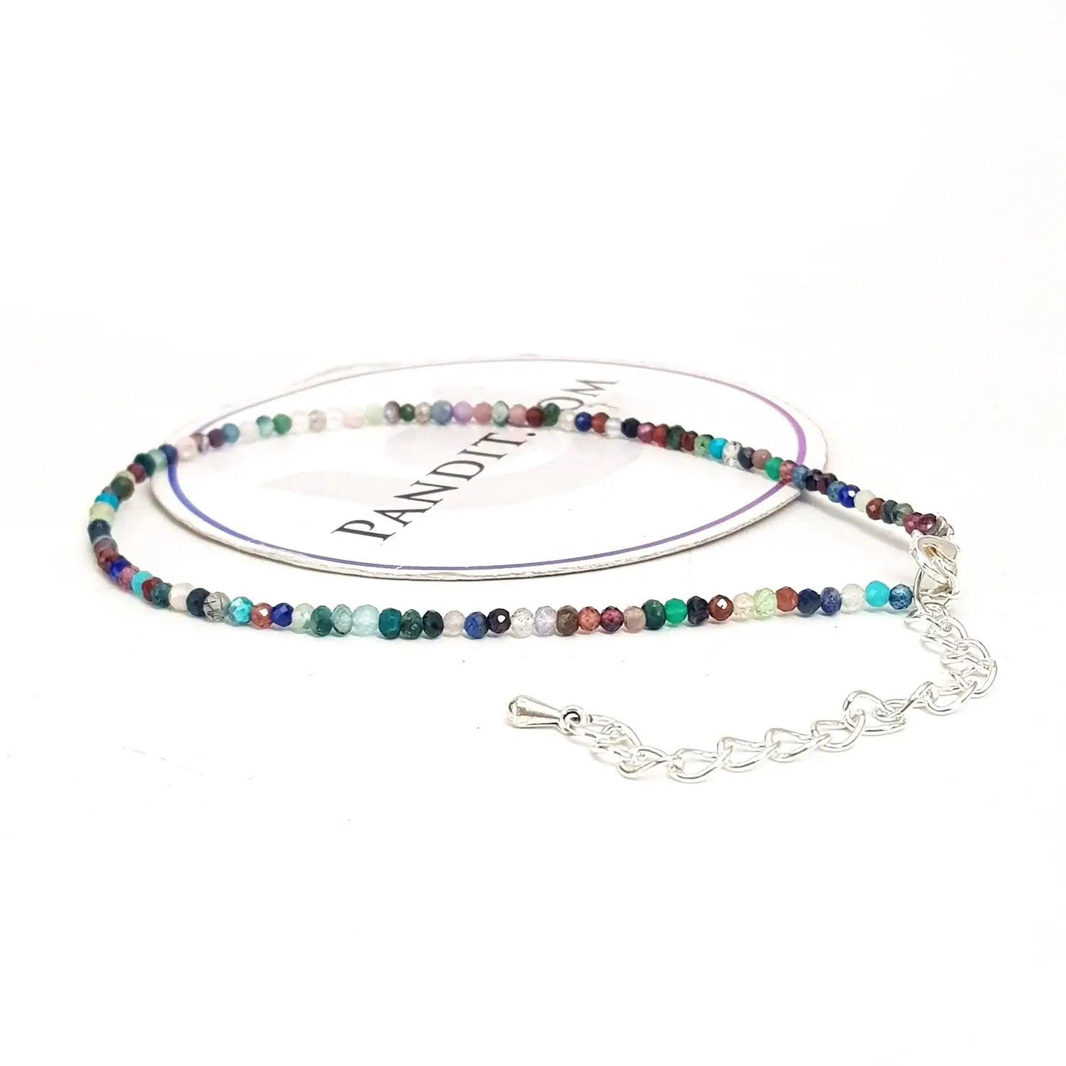 Mix Gemstone Anklet