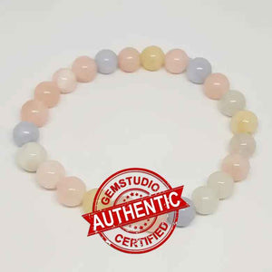 Morganite Bracelet — additional angle view of bracelet