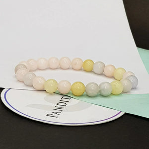 Morganite Bracelet — authenticity certificate and lab certification