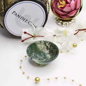 Moss Agate Bowl