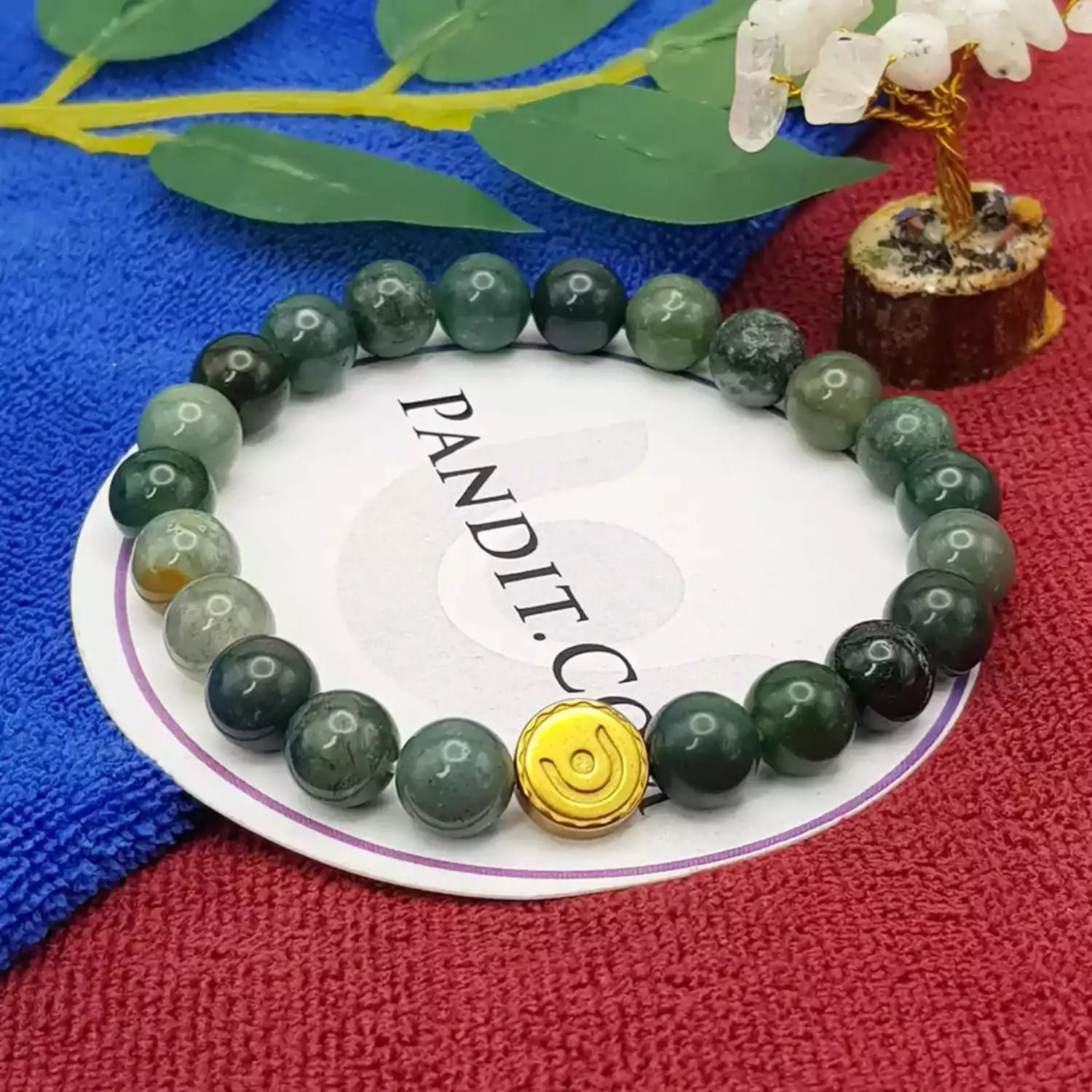 Moss Agate Bracelet