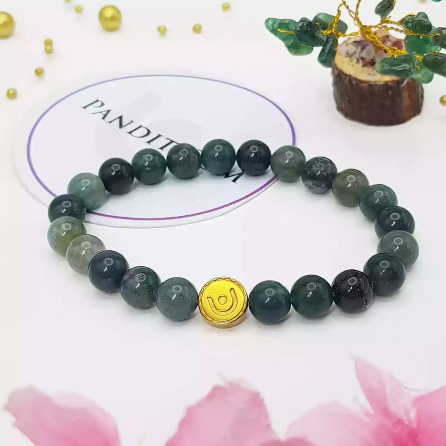 Moss Agate Bracelet