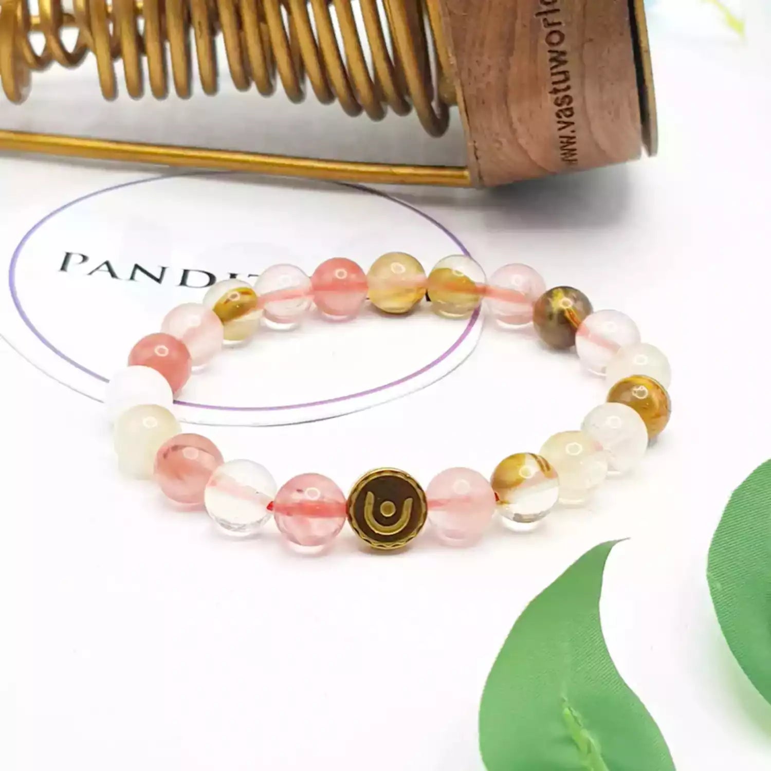 Multi Cherry Quartz Bracelet