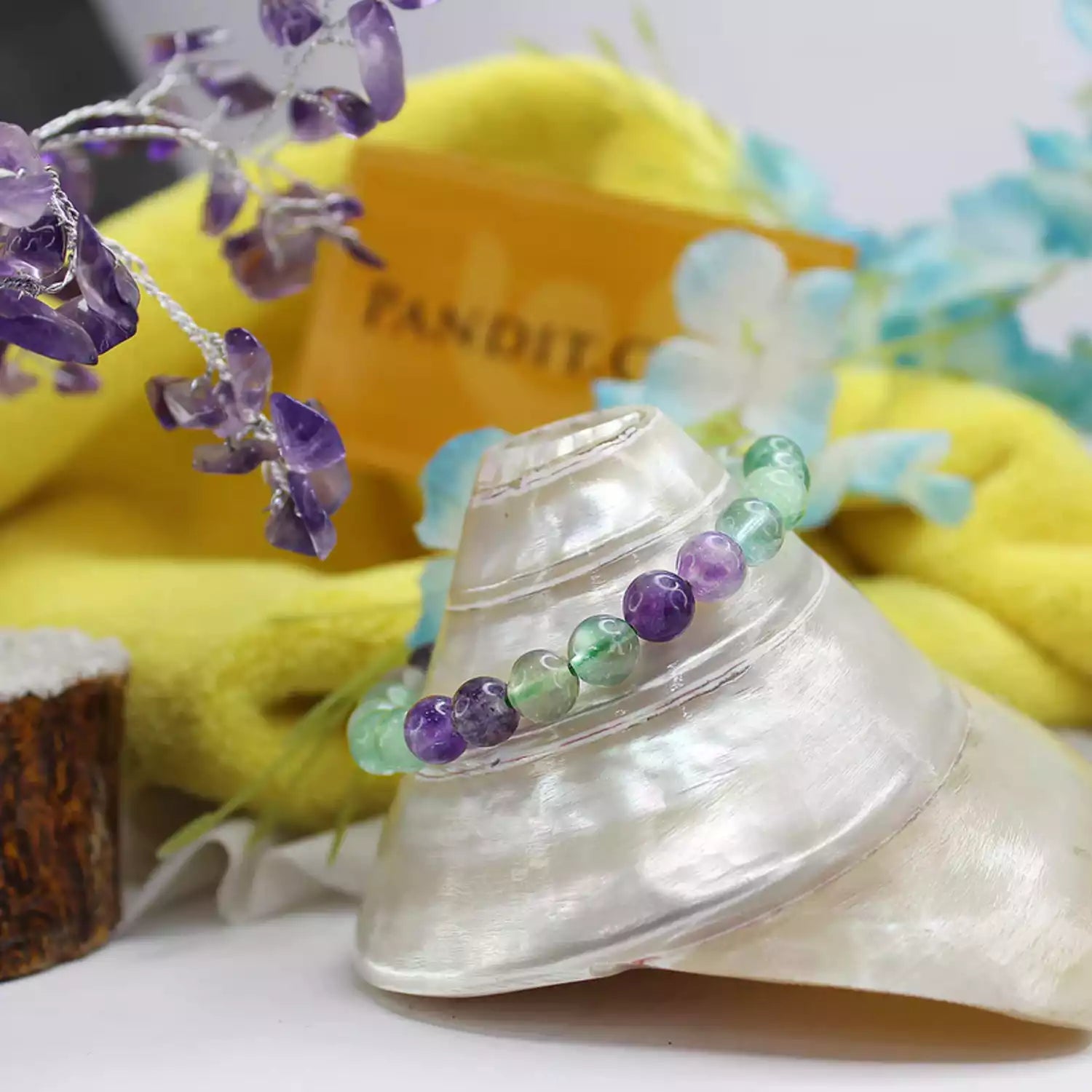 Multi Fluorite Bracelet