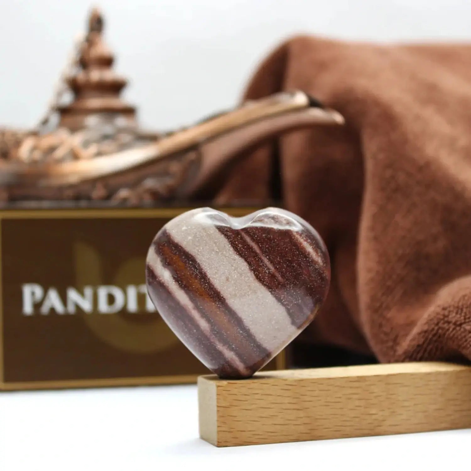 Narmada Healing Crystal Heart Stone