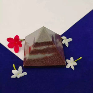 Narmada Shiva Lingam Crystal Pyramid