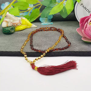 Natural Amber Mala