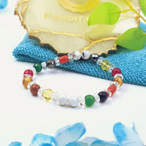 Navgrah Bracelet With Howlite