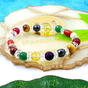 Navgrah Bracelet With White Pearl