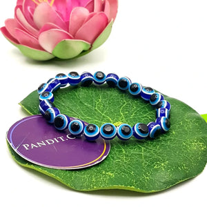 Negative Energy Protection Bracelet — close-up of Negative Energy Protection stones revealing natural patterns