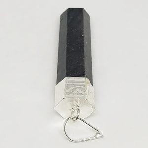 Nuummite Cap Pencil Pendant