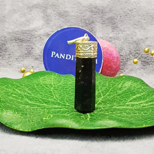 Nuummite Cap Pencil Pendant