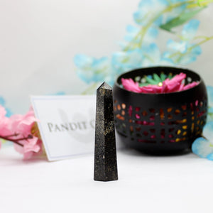 Nuummite Pencil Tower Point