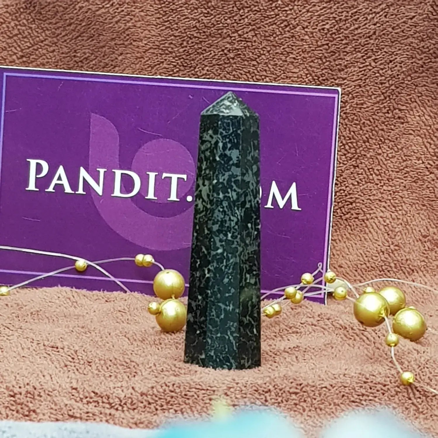 Nuummite Pencil Tower Point