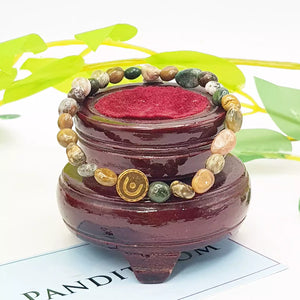 Ocean Jasper Tumble Bracelet