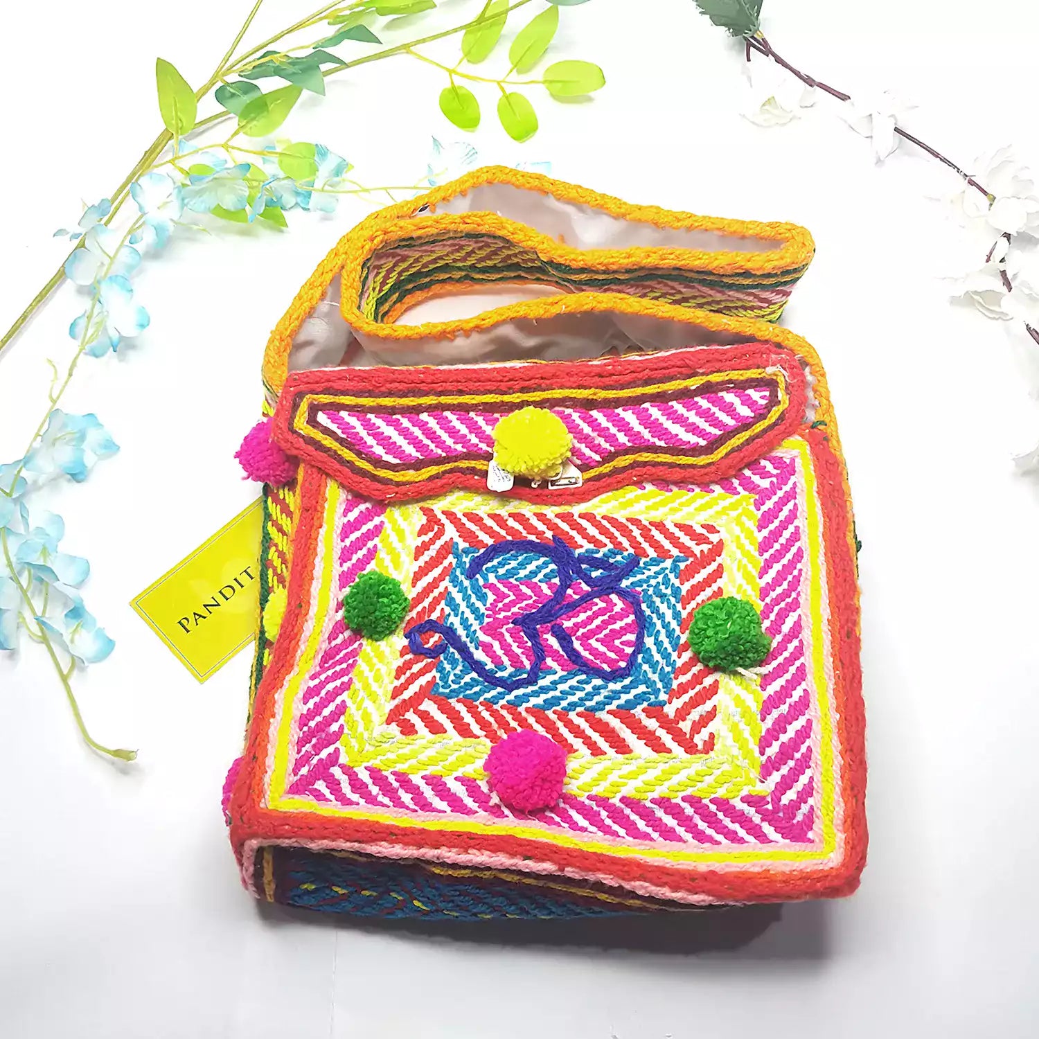 Om Symbol Shoulder Bag