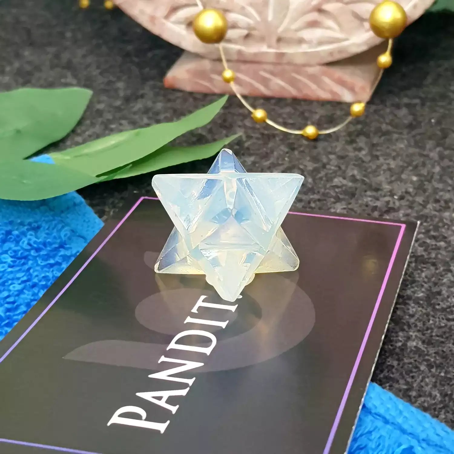 Opalite Merkaba Star