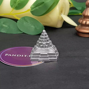 Parad Shri Yantra Mercury Shree Yantra Medium
