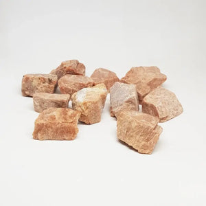 Peach Moonstone Natural Raw Stones