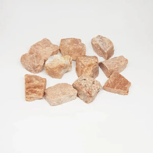 Peach Moonstone Natural Raw Stones