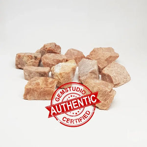 Peach Moonstone Natural Raw Stones