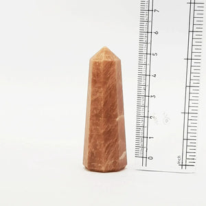 Peach Moonstone Pencil Tower Point