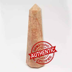 Peach MoonStone Pencil Tower Point