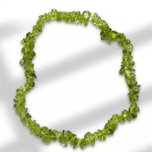 Peridot Chip Bracelet