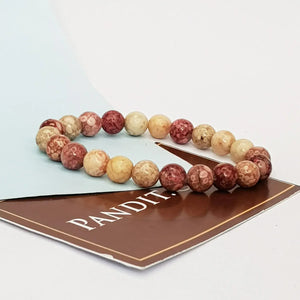 Pink Llanite Bracelet