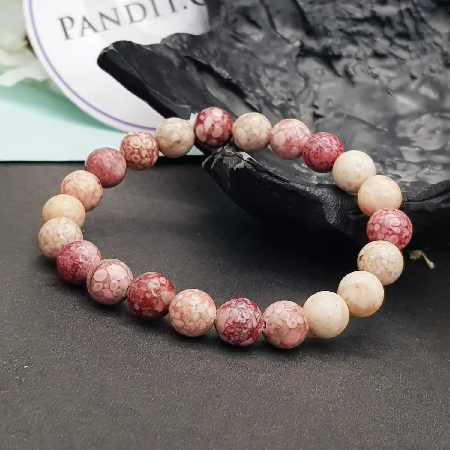 Pink Llanite Bracelet