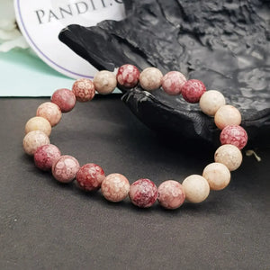 Pink Llanite Bracelet