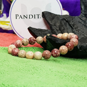 Pink Llanite Bracelet