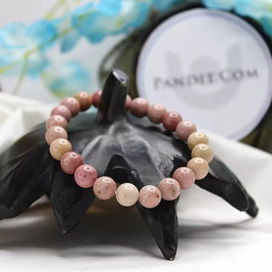 Pink Rhodonite Bracelet