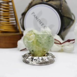 Prehnite Healing Crystal Heart Stone