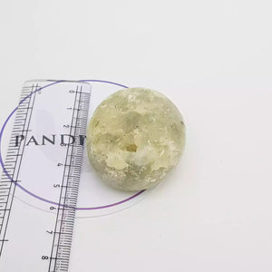 Prehnite Healing Crystal Palm Stone