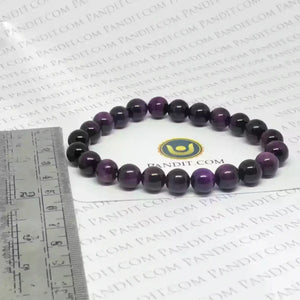 Purple Tiger Bracelet