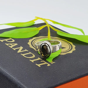 Pyrite Adjustable Ring