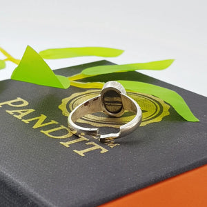 Pyrite Adjustable Ring