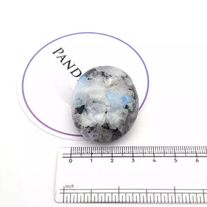 Rainbow Moonstone Healing Crystal Palm Stone