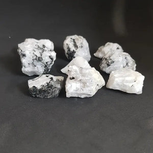 Rainbow Moonstone Natural Raw Stones
