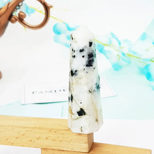 Rainbow Moonstone Pencil Tower Point