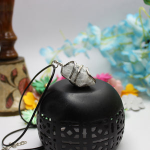 Rainbow Moonstone Spiral Pendant