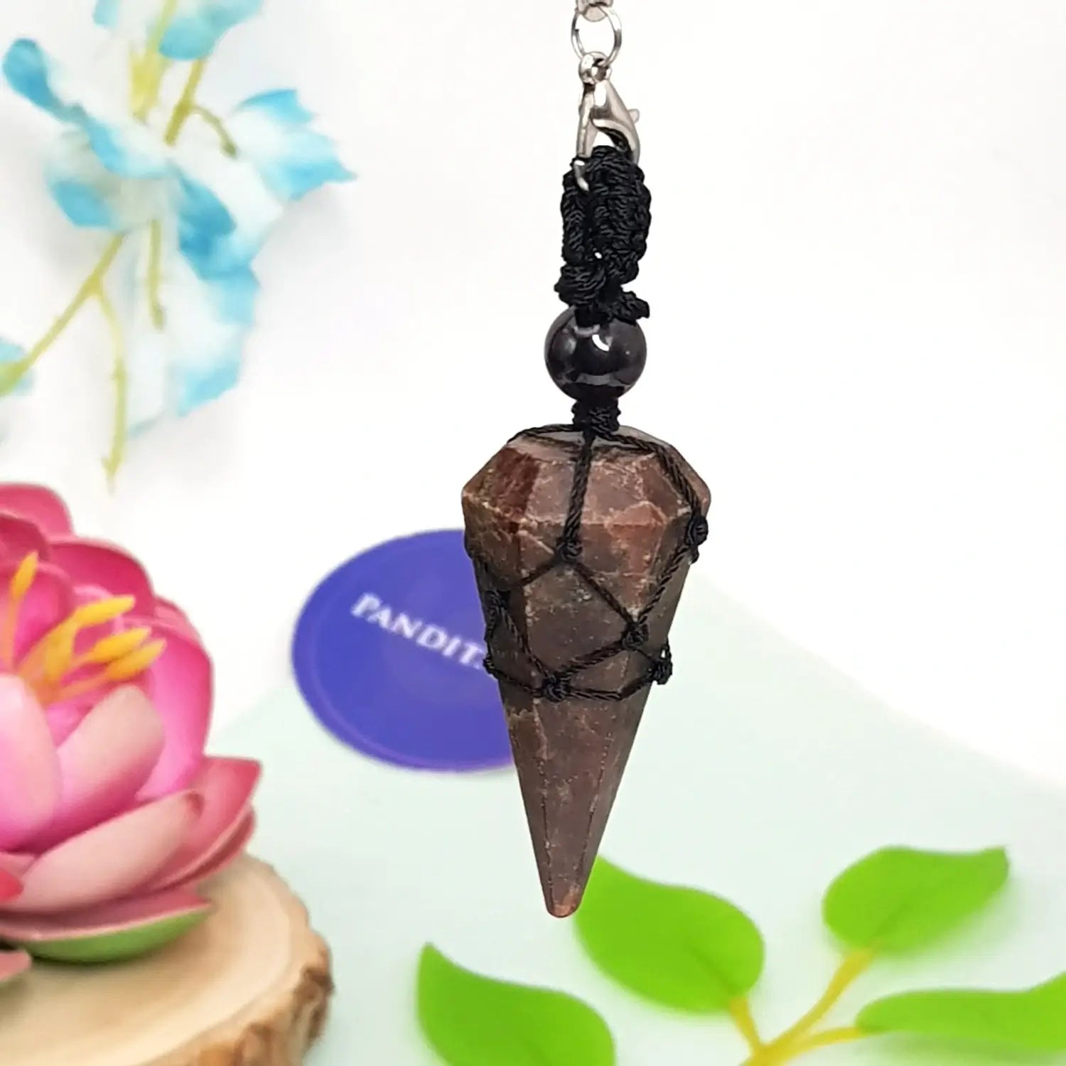 Red Garnet Dowsing Pendulum