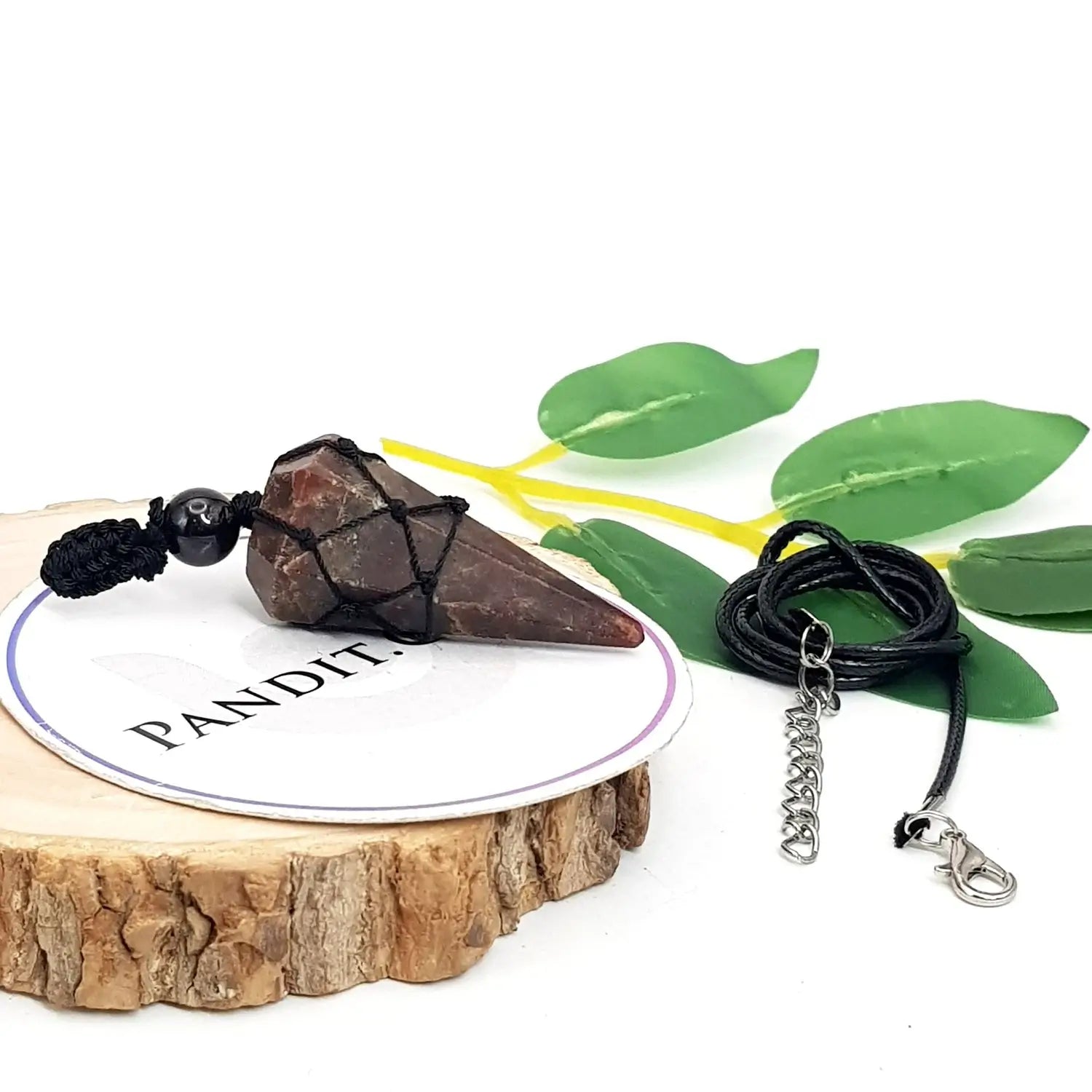 Red Garnet Dowsing Pendulum