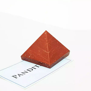 Red Jasper Crystal Pyramid