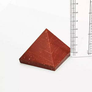 Red Jasper Crystal Pyramid