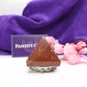 Red Jasper Crystal Pyramid