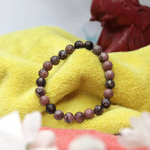 Rhodonite Crystal Bracelet
