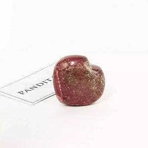 Rhodonite Healing Crystal Heart Stone